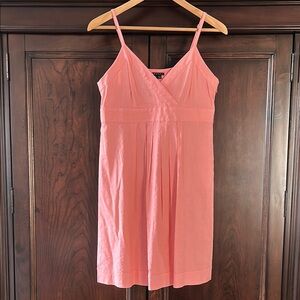 Theory Pink Linen Dress